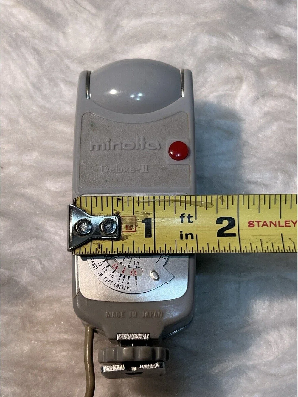 Vintage Flash Honeywell Minolta Tilt-A-Mite Mount Flash & Carrying Case